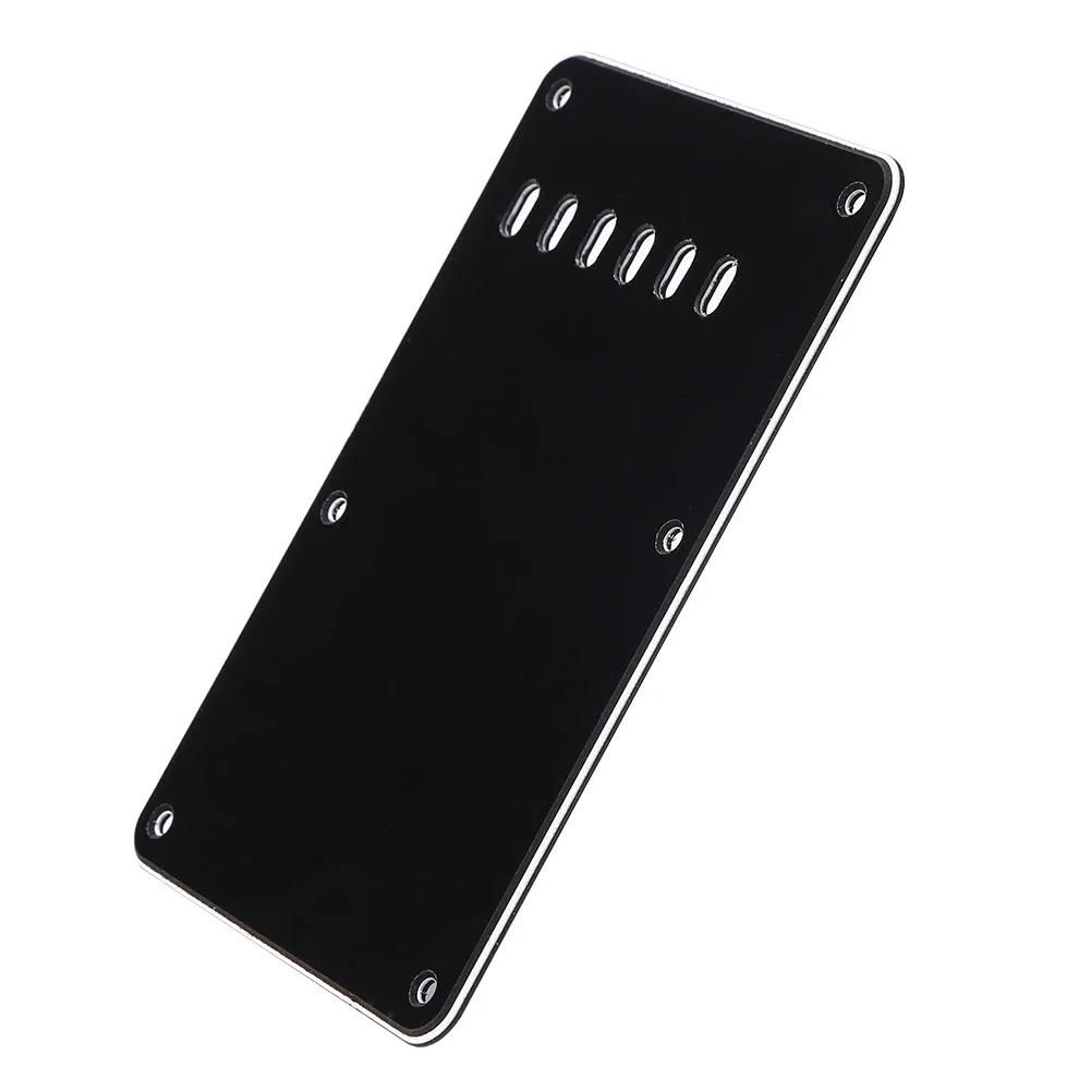 6 Holes Electric Guitar Tremolo Cavity Cover Back Plate for Fender ST SQ Strip Back Cover Electric Guitar Part Accessories