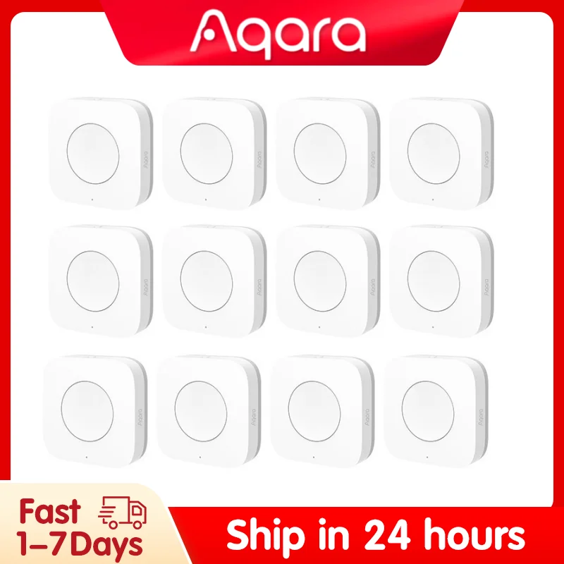 Aqara Wireless Mini Switch Zigbee Sensor One Key Control Button Smart Remote Control Home Automation for Xiaomi Mi Home Homekit