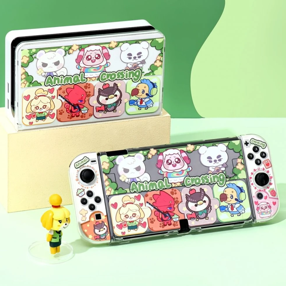 Cartoon Split Protective Case for Nintendo Switch 2 OLED NS Can Be Inserted Into The Dock Joy-Con Game Console Controller cover