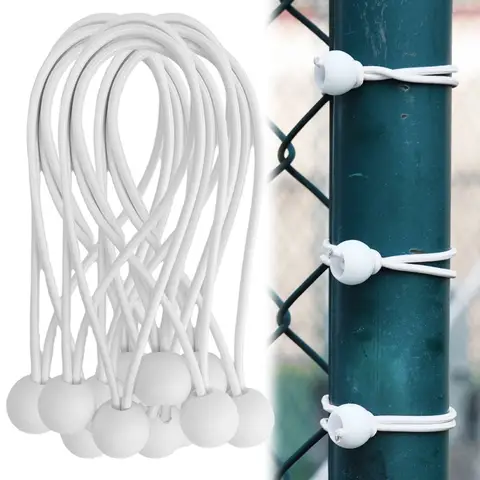 10/15/20 सेमी आउटडोर टेंट कैनोपी फिक्स्ड रस्सी क्लिप हेवी ड्यूटी बंजी बॉल सुरक्षा कॉर्ड के साथ टेंट कैनोपी के लिए प्रबलित फास्टनर 6 best sales टार्प क्लिप - №3