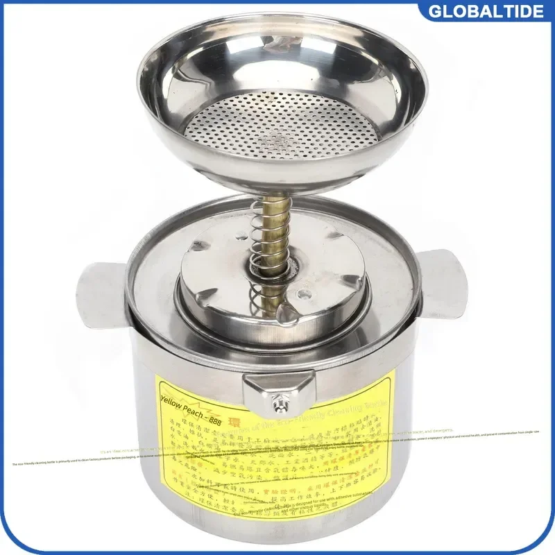 1.2L Stainless Steel Alcohol Hydraulic Pump Dispenser Environmental Cleaning Device Liquid Soap Bottle  Compressor Accessories