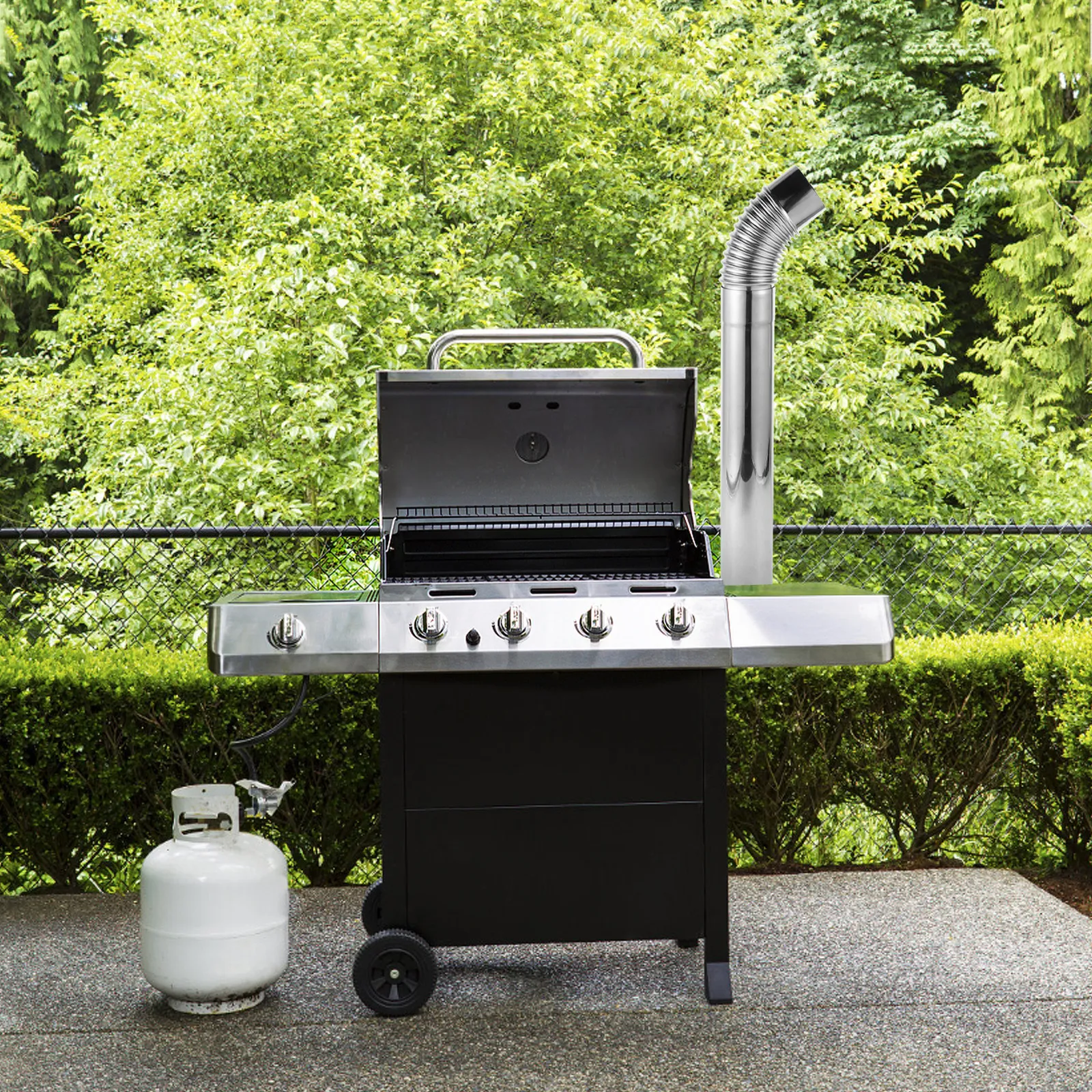 

1 Set Stainless Steel Elbow Flue Pipe Extension For Tent Outdoor Camping Heating Cooking Accessories Chimney Pipe For Tent Stove