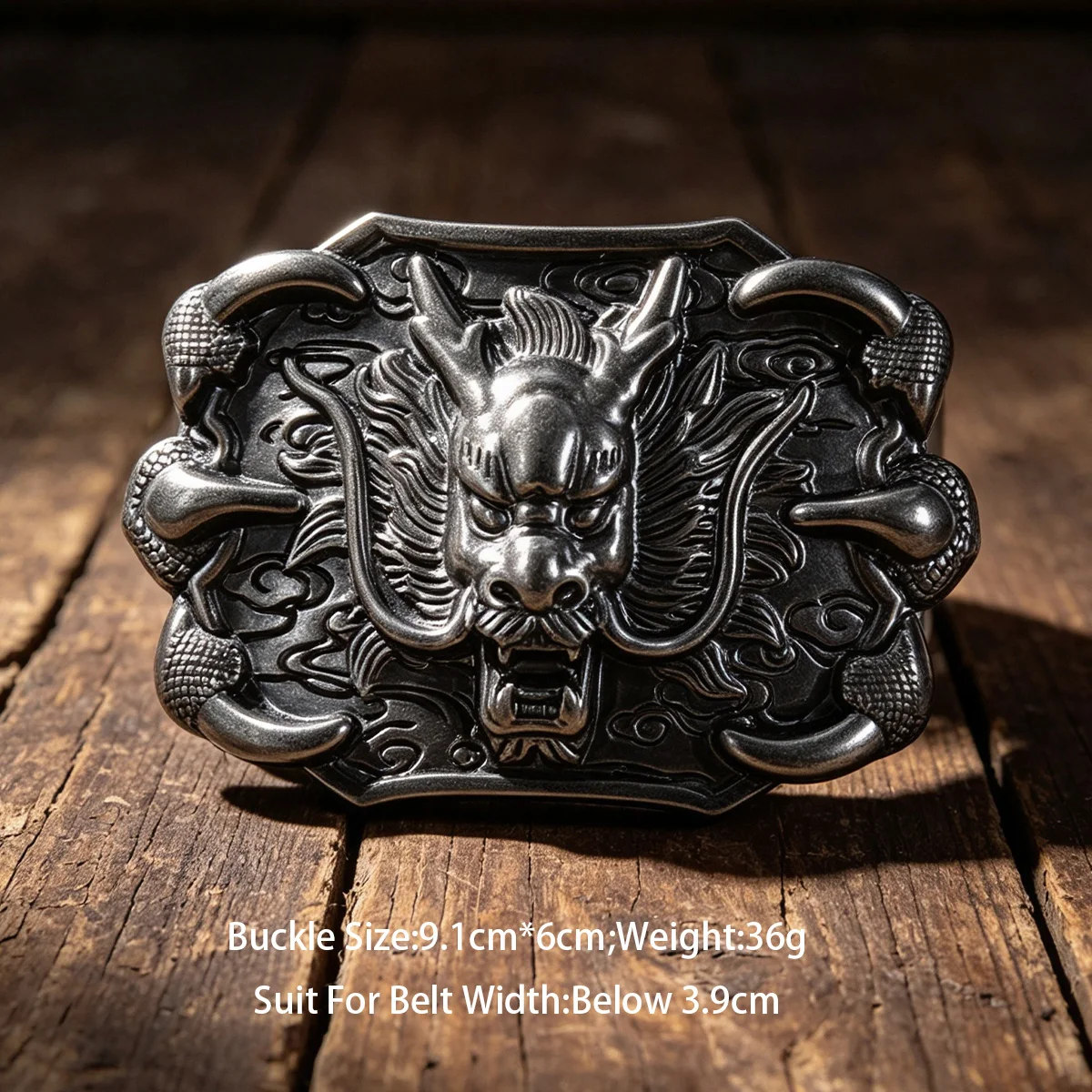 Gothic New 3.7cm 3.8cm 3.9cm Spider Lion Snake Designer Punk Belt Buckle Fashion Men and Women's  Alloy Plate Buckle view 4