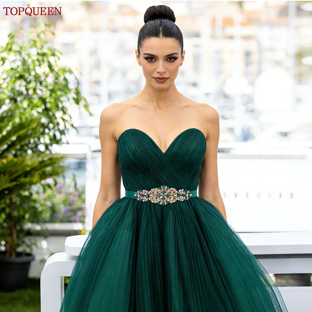 TOPQUEEN Newly Designed Wedding Belt, Must-Have for Bridal Parties, Stylish Accent for Evening Gowns,   Bridesmaids Gift S394