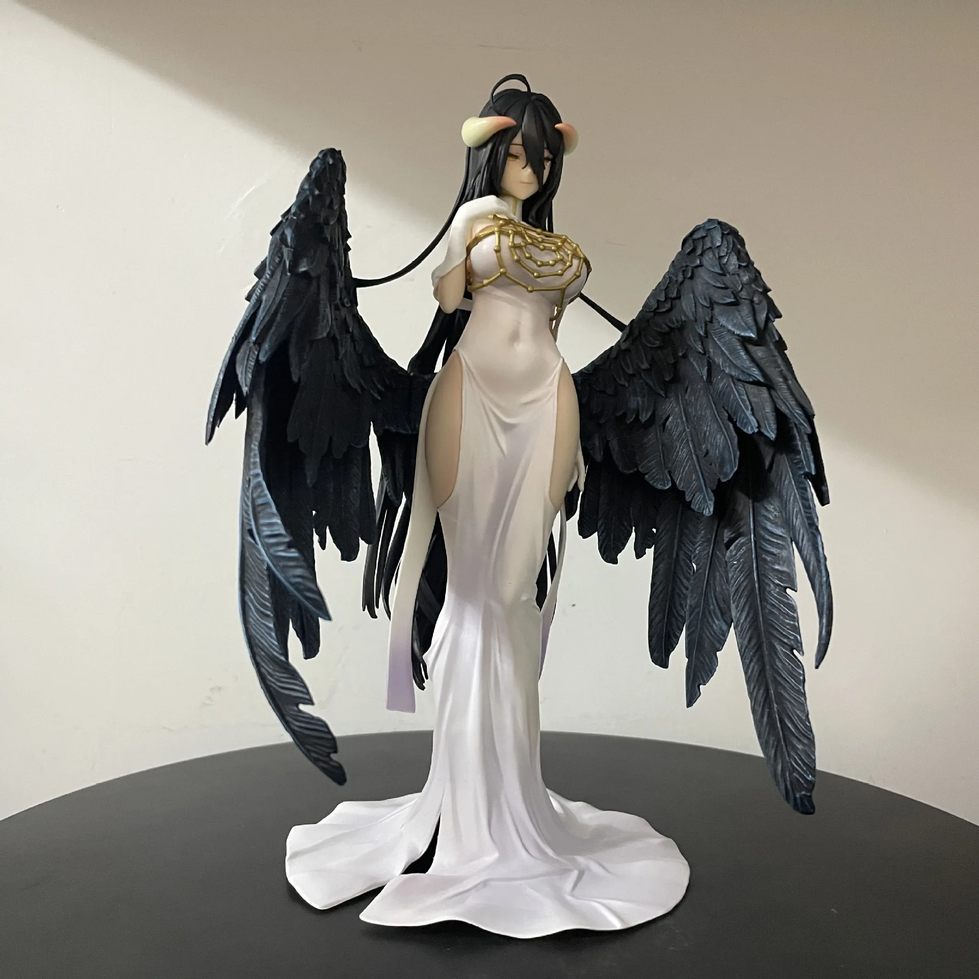 

24cm Overlord Albedo Sexy Anime Girl Figure KDcolle Gekijouban Overlord Sei Oukoku Hen Action Figure Adult Model Doll Toys Gifts
