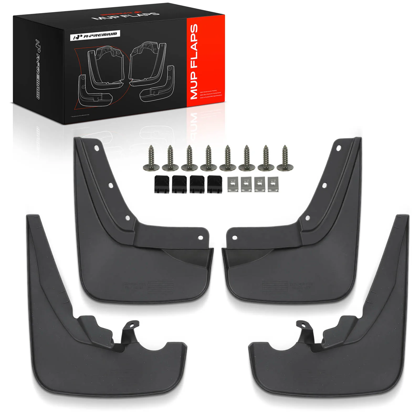 A-Premium 4Pcs Front & Rear Mud Flaps Splash Guards Splashguards for Ford Explorer 2023+ Sport Utility
