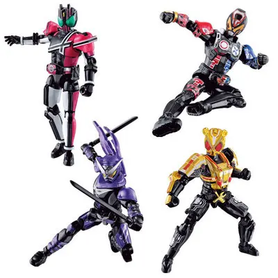 กล่องอาหารไข่ Play Kamen Rider R Zi-O Diend ย้าย RIDE PLUS DCD เคลื่อนย้ายได้สำเร็จรูปผลิตภัณฑ์ Action Figure ของเล่น