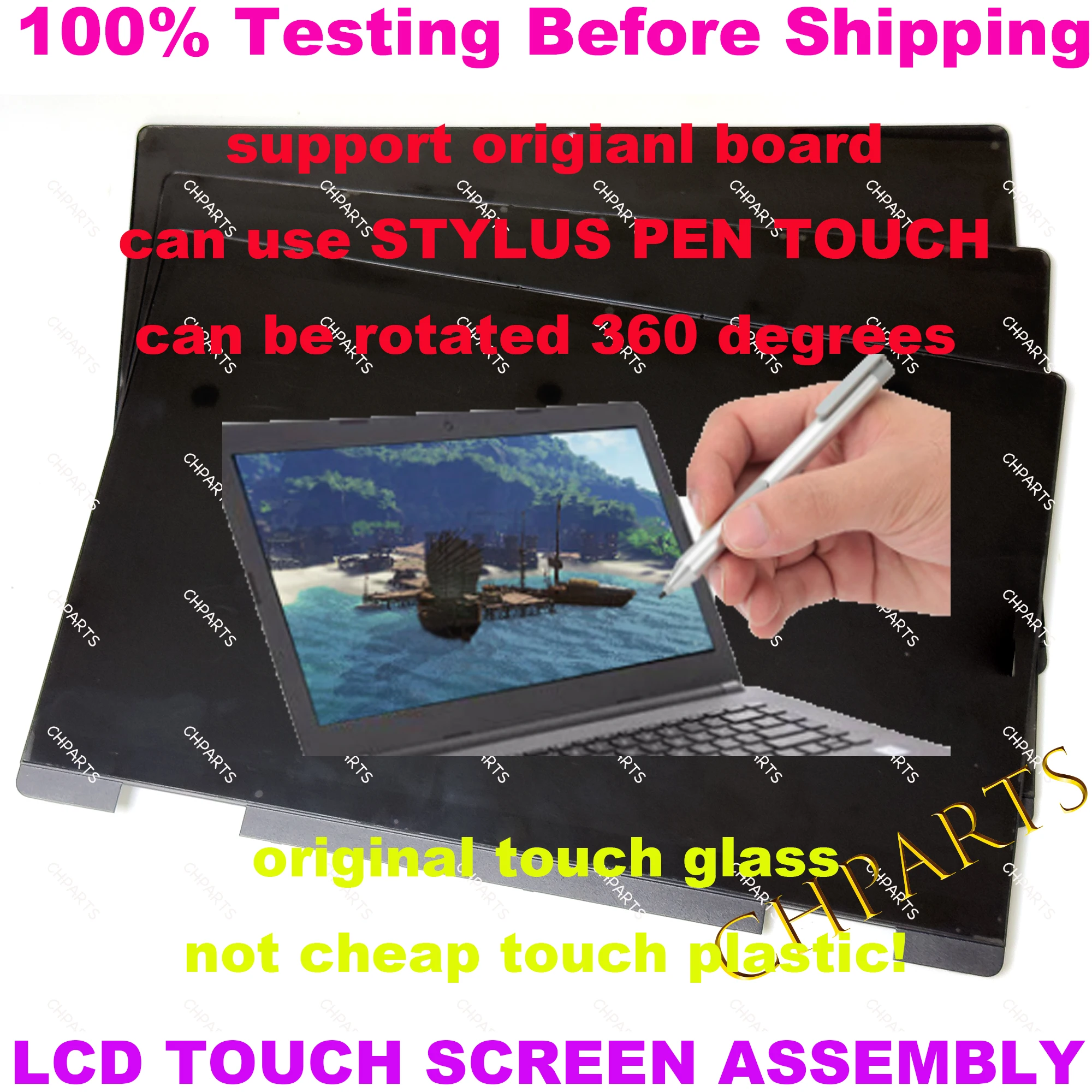 

N09468-001 14“ For hp Pavilion x360 14 EK 14-ek 2-in-1 Laptop Lcd Touch Screen Replacement Assembly 250 nits 45% NTSC 1920*1080