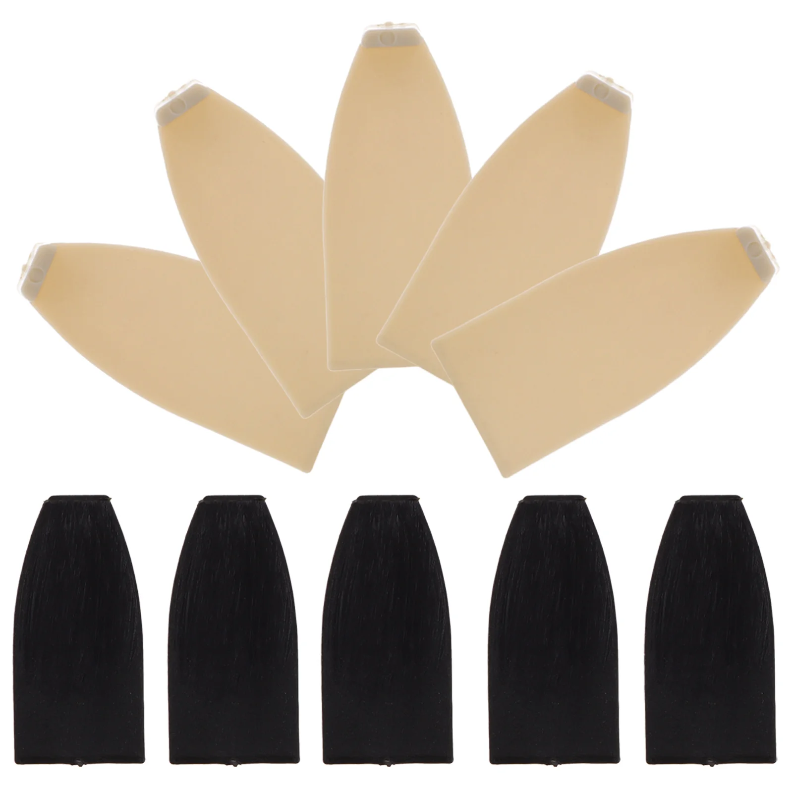 

6Pcs Violin Bow Cushions Replacement Tips Stringed Instruments Parts Violin Accessories Cello Bow Fittings Viola Components
