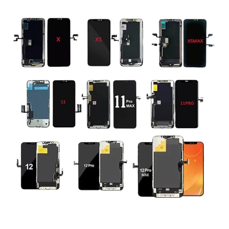 Cell Phone TFT LCD Screen Replacement Assembly Repair Accessories For iPhone X 11 12PRO 13PRO 15PRO 16PRO