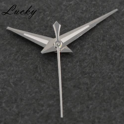 High Quality NH35 Silver Watch Hands Green Luminous For NH35/NH36/7S26/7S36/4R35/4R36 Movements Watches Pointers Accessory