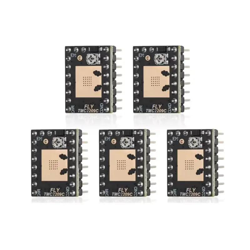 

AT82-For Ender 3/5 Voron0.1/0.2 Compatible 5Pcs TMC2209C 3D Printer Replacement Parts