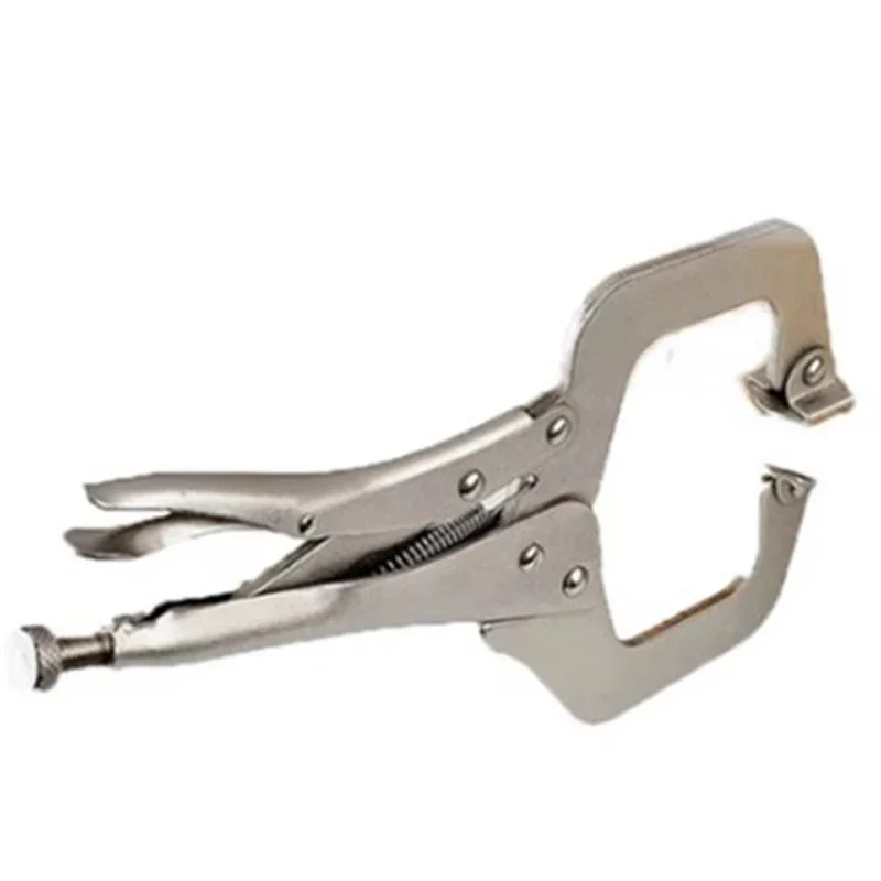 5" C Clamp Locking Welding Pliers Alloy Mini Hand Repair Tool for DIY Woodworking image 2