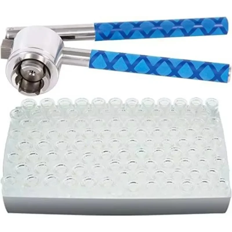 

Hot Sale New Manual 13 15 20mm Vial Bottle Cap Crimper Sealing Machine Food Beverage Pump Core Component Plastic Glass Paper Can