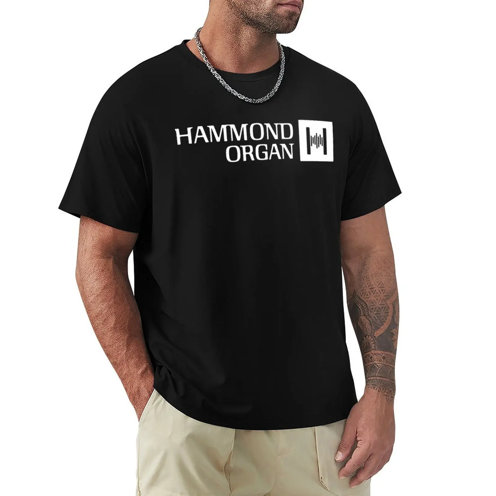 Hammond Organ T-Shirt man t shirts for men casual T-Shirt