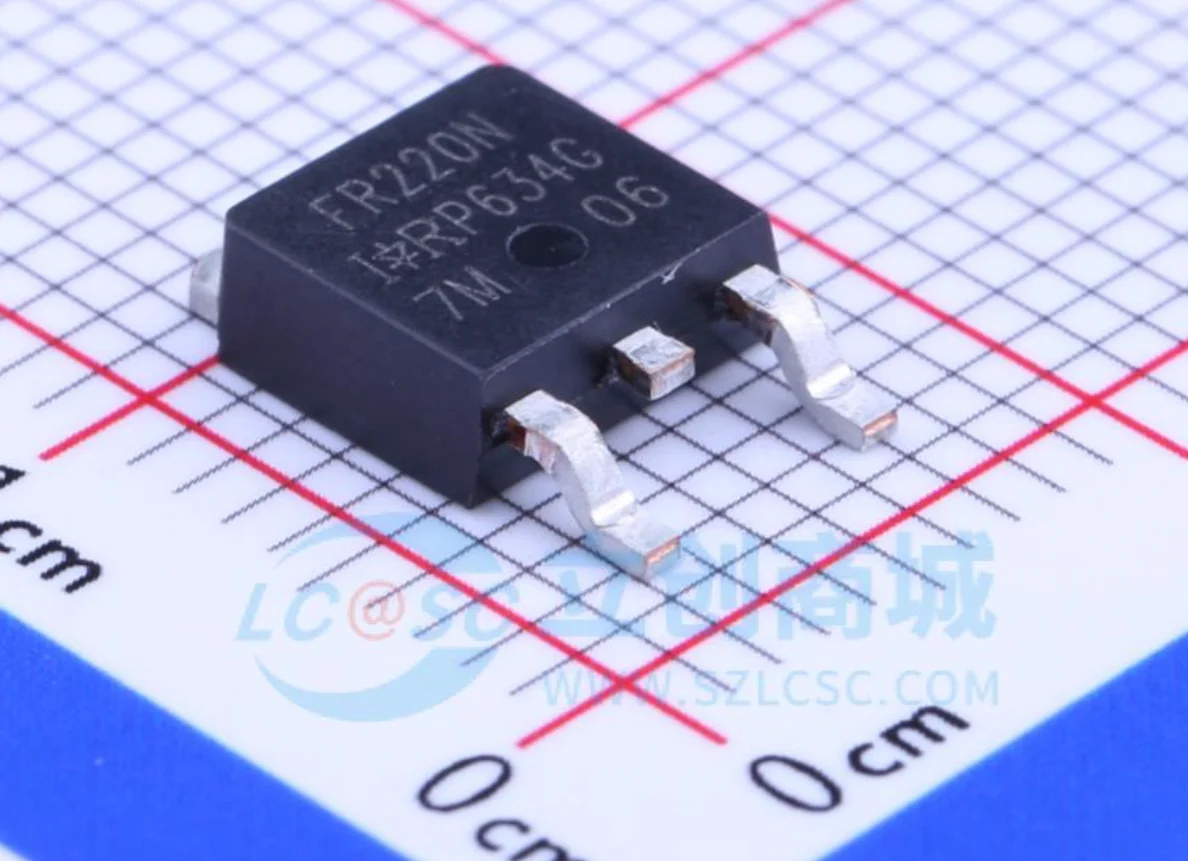 40PCS  IRFR220NTRPBF new imported original field-effect MOS transistor TO-252 IRFR220N FR220N