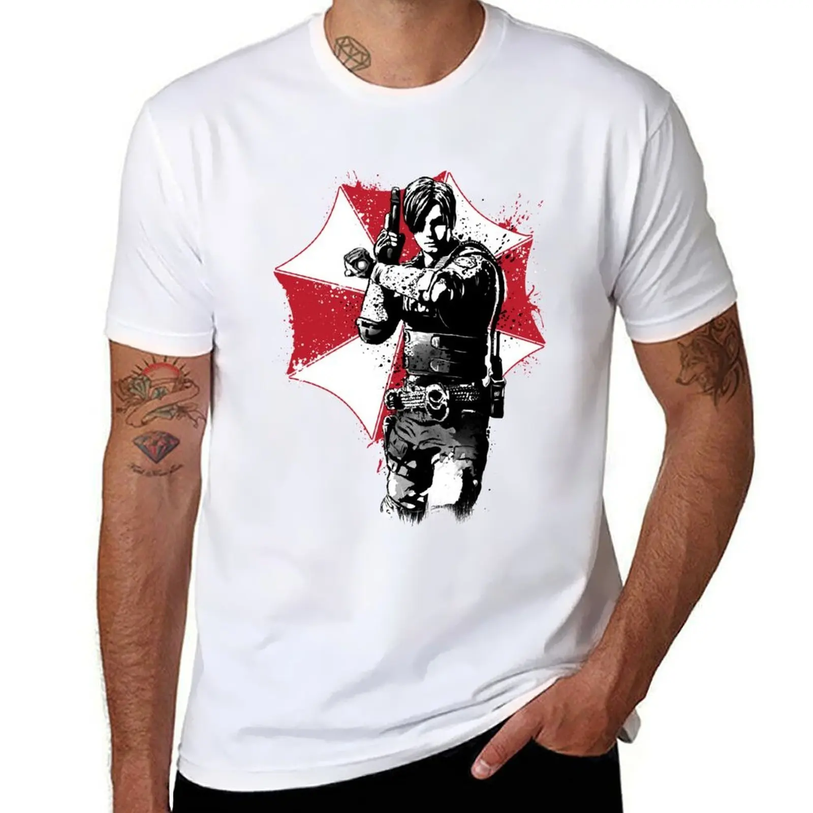 

RPD Police T-Shirt anime t shirts for man t shirts for man cotton funny T-Shirt