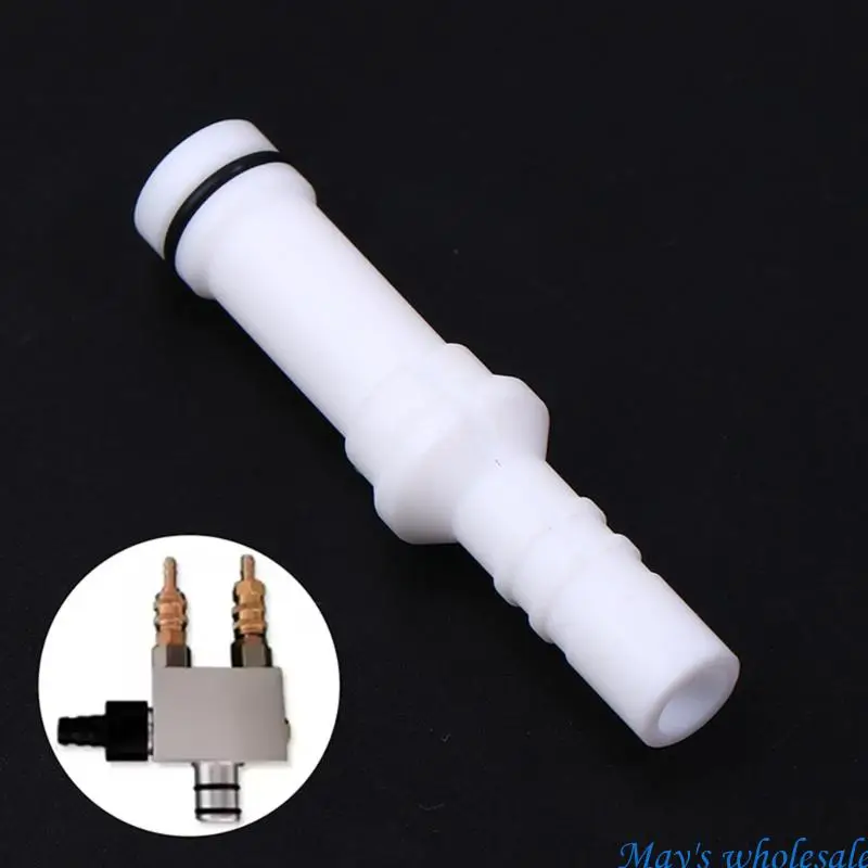 Replacement Insert Injector for Coating Equipment with Dark Seal and Ridged End 448A