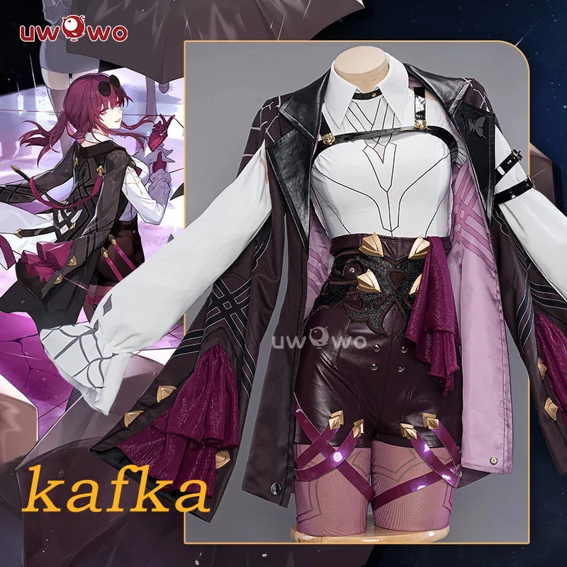 IN STOCK UWOWO Cosplay Kafka Honkai: Star Rail Kafka Cosplay Costume Star Rail Honkai Impact Cosplay Role Play Outfit