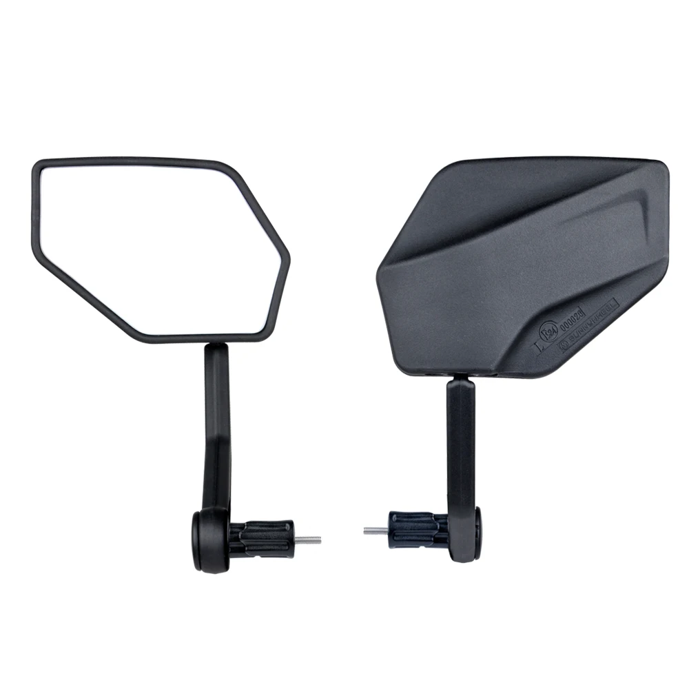 Bike Side Mirrors Rearview 360 Degree Rotatable Scooter Handle Bar End Adjustable Bicycle Rear View Mirrors