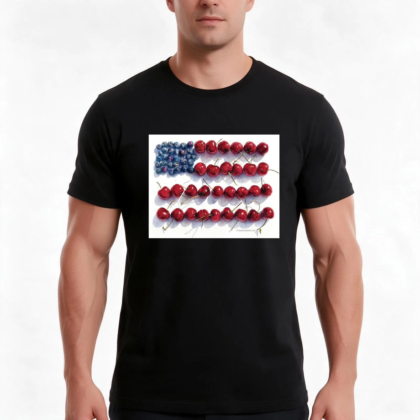 America the Fruitiful Men T Shirt man graphic t shirt