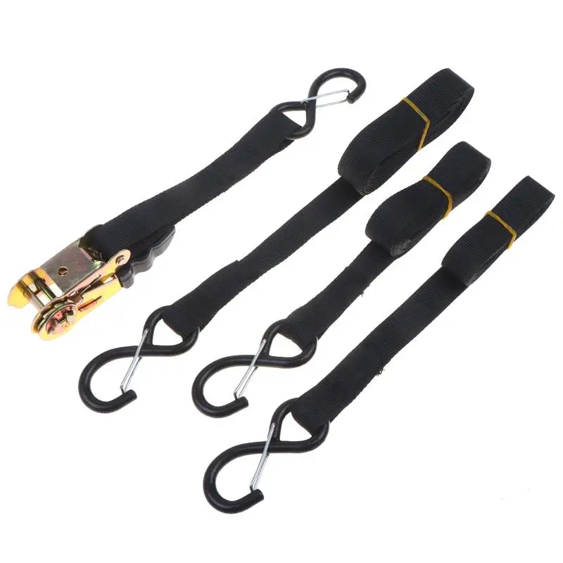 Hochleistungs-Ratschenzurrgurt 25mm Verstellbarer Auto-Spanngurt 2/3/5M für Motorrad-Gepäck- und Frachttransport – Detail 6