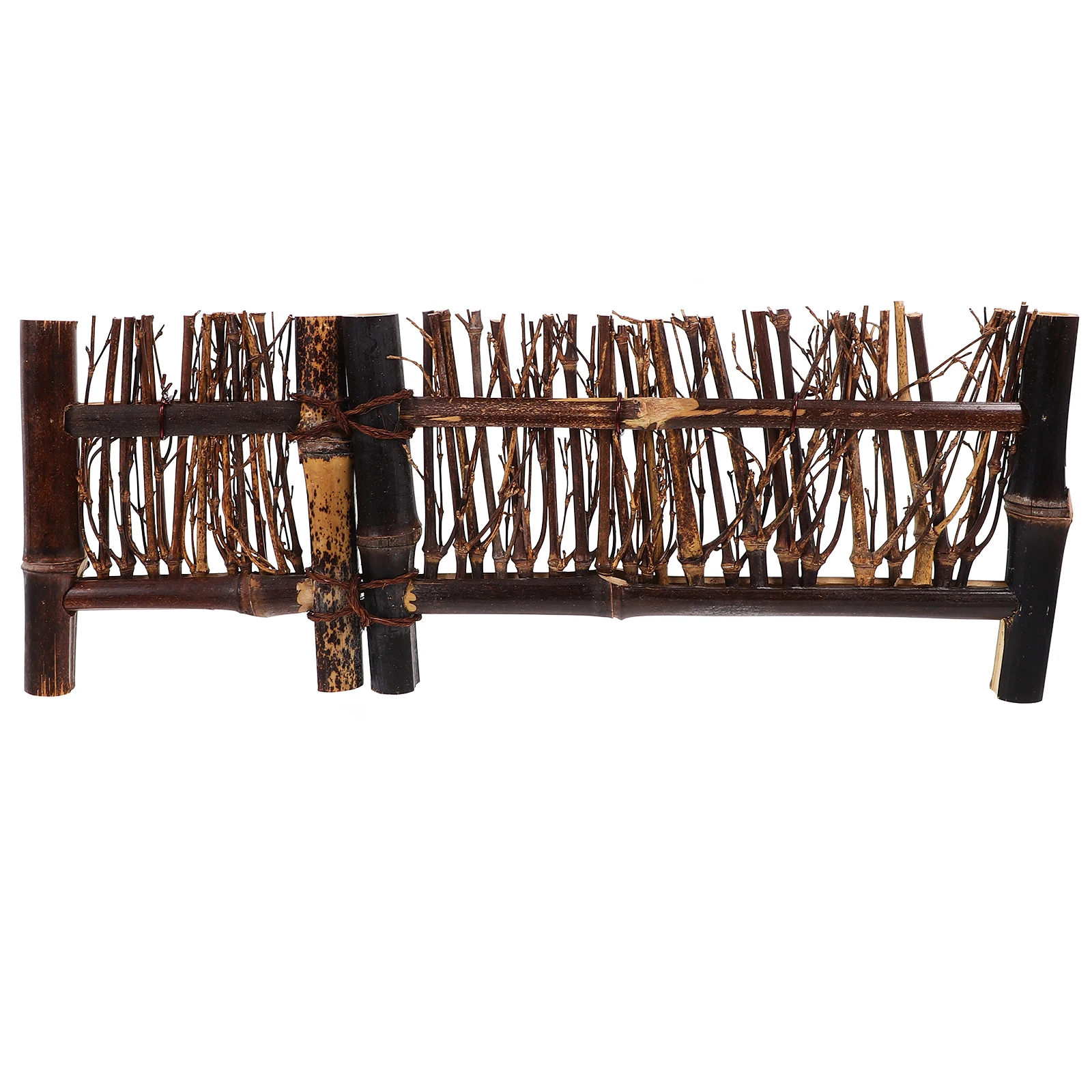 

Bamboo Sushi Fence Restaurant Decoration Sashimi Backdrop Rustic Tray Display Food Photography Props Bamboo