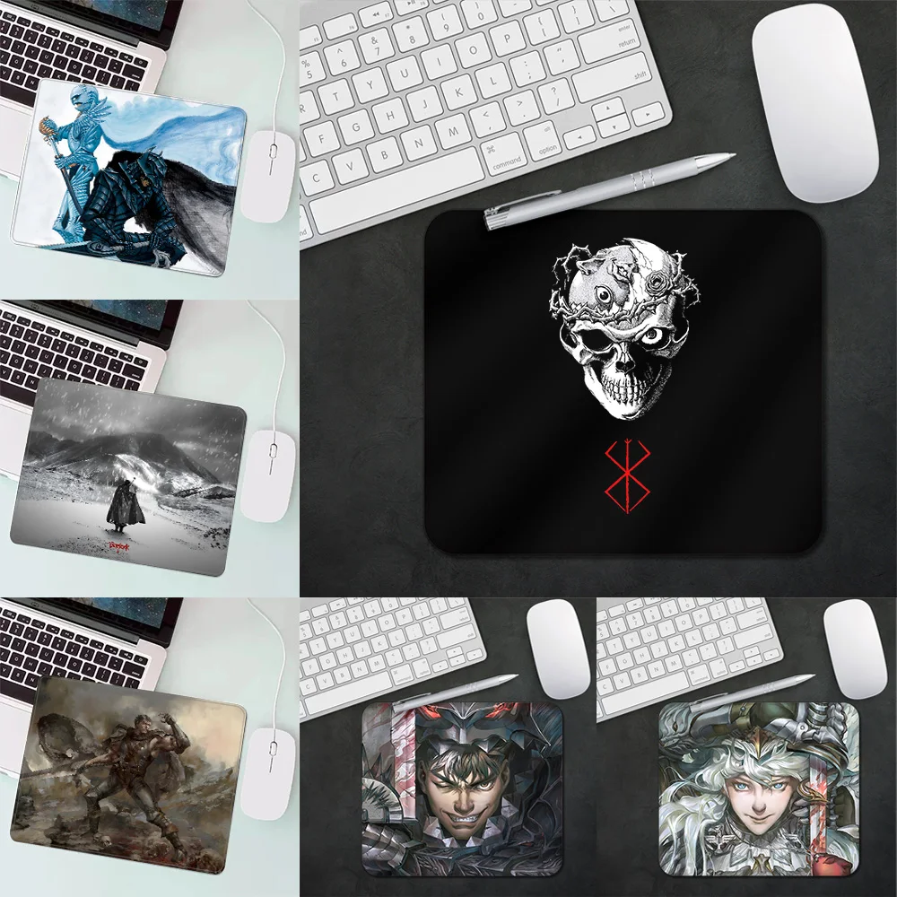 berserk amine Gaming Mouse Pad XS Small Mousepad For PC Gamer Desktop Decoration Office Mouse Mat Deskmat Rug