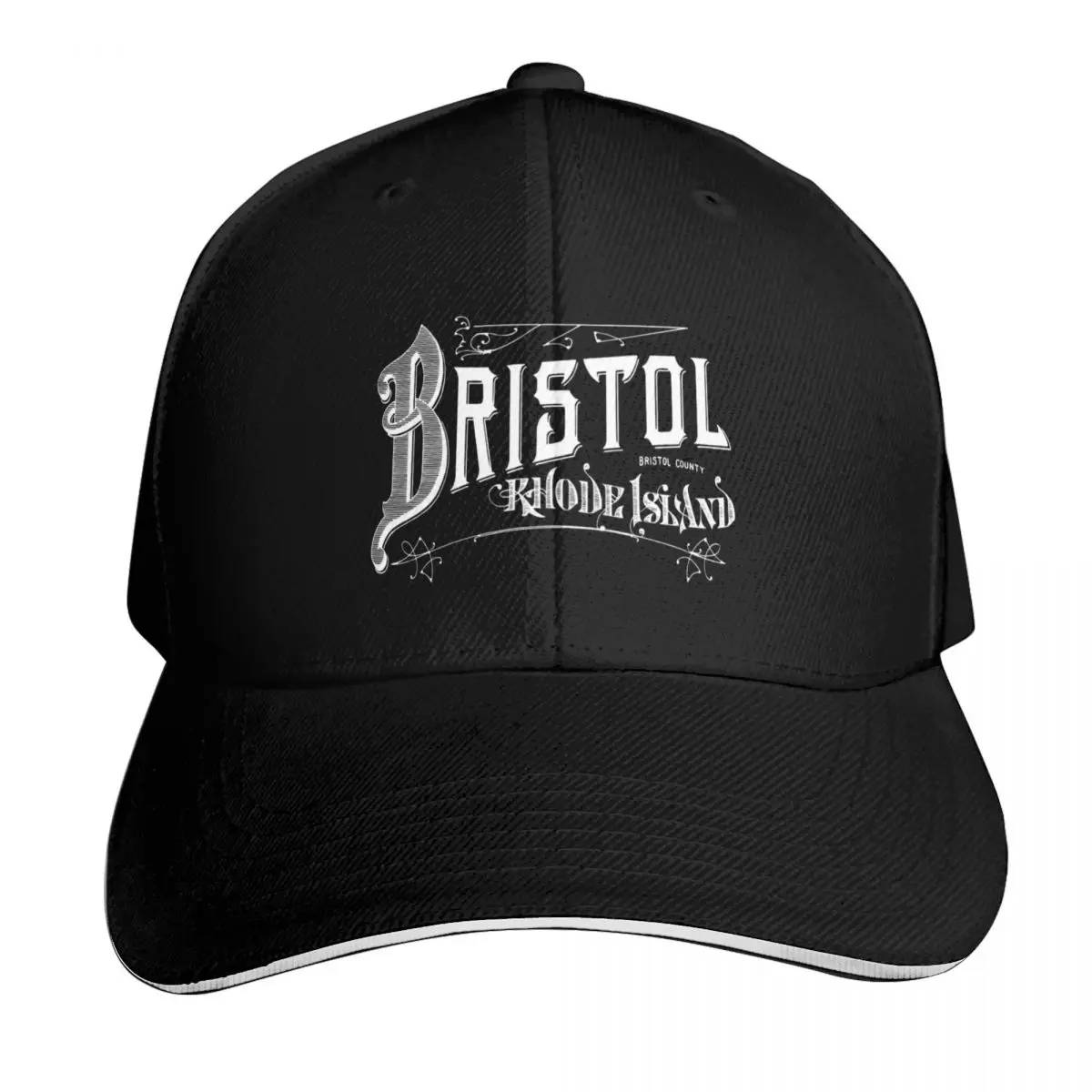 

Винтажная бейсболка Bristol, RI, тактическая кепка, альпинистская шляпа в стиле вестерн, шляпа с защелкой на спине, женская и мужская