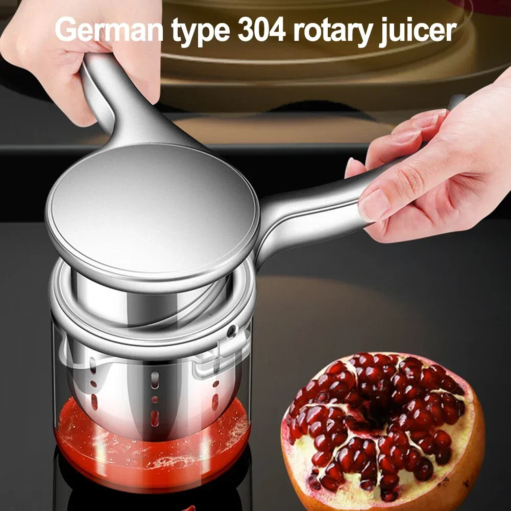 

Pomegranate Manual Squeezer Multiuse Hand Press Rotary Juicer For Lemon Fruit Hand Press Juicer Versatile Kitchen Tool