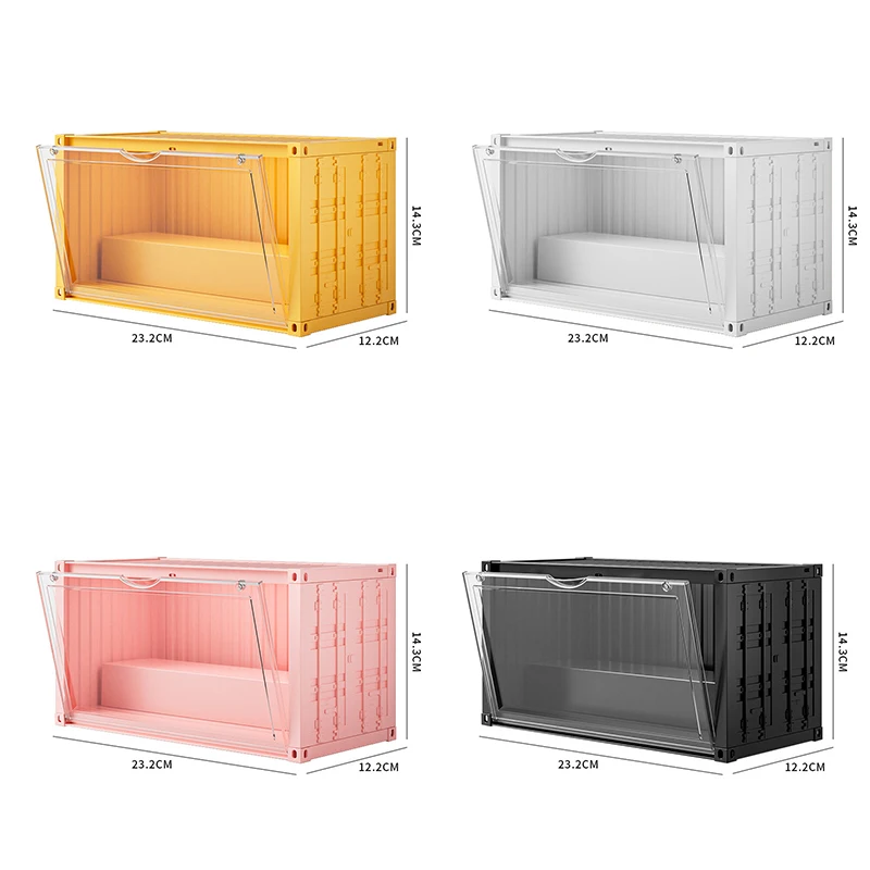 Container Blind Box Storage Box Acrylic Dustproof Cabinet Household Transparent Display Stand For Figures Organizer