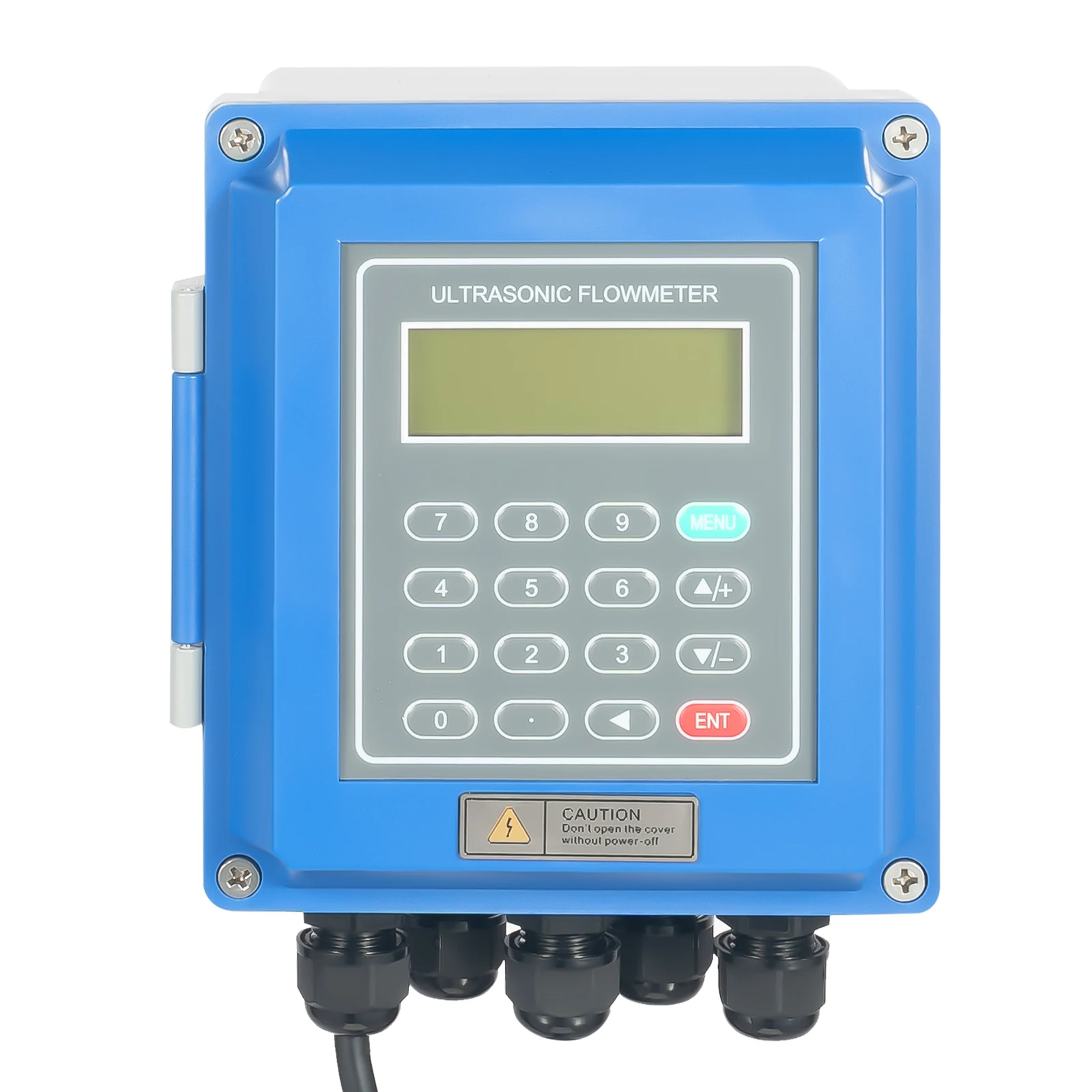 Tuf-2000b Host Ultrasonic Flowmeter Wide Pressure Us Standard Accuracy ±1%, Ts-2 Ultrasonic Transducer, Tm-1 Ultrasonic Transducer, Signal Cable, And 2 Steel Belts Storage Record