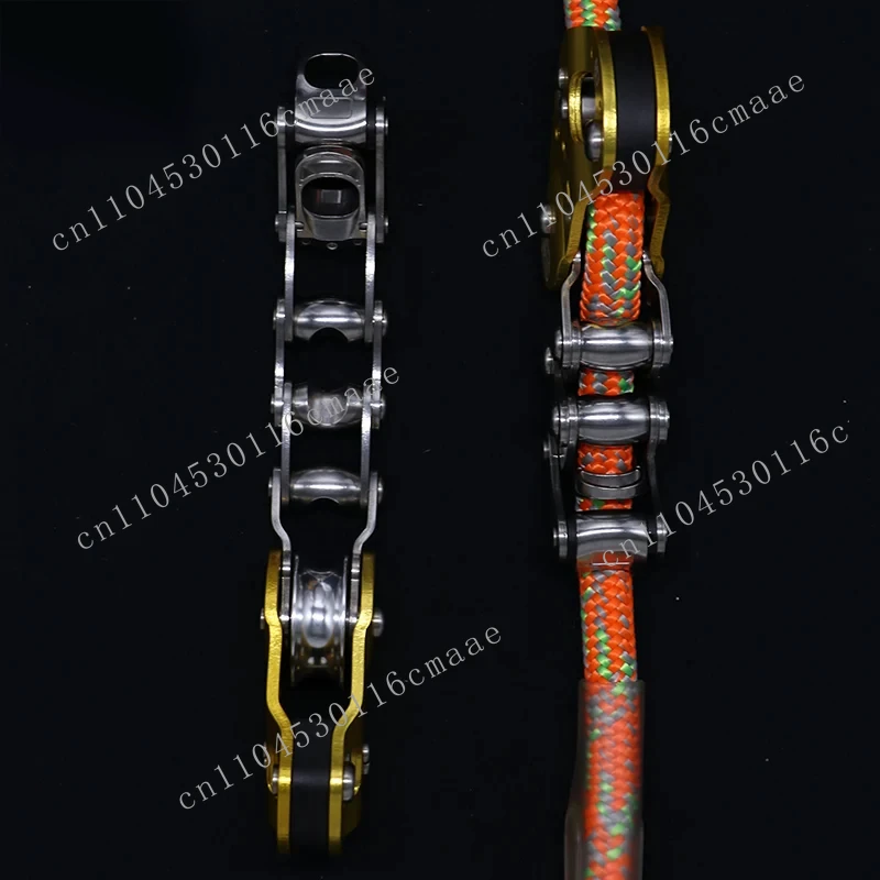 Arborist انتزاع رفع بكرة العمل ارتفاع السلامة تزوير فهم أداة في الهواء الطلق استكشاف حبل متسلق رابيلينج بيلاي الصاعد