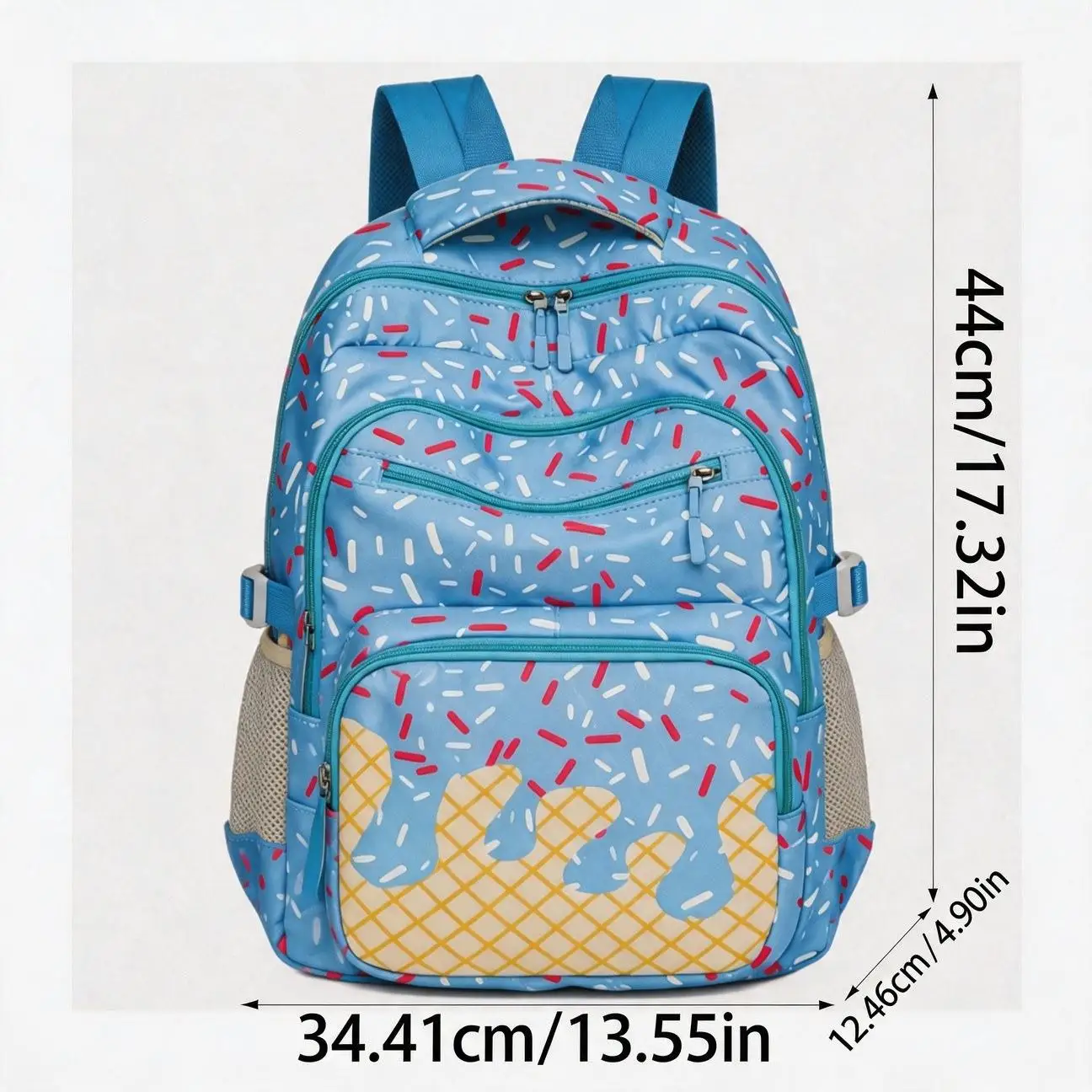 Pcs Set Casual Cute Backpack Crossbody Bag Storage Bag 3-Piece Set for Weekend Trip