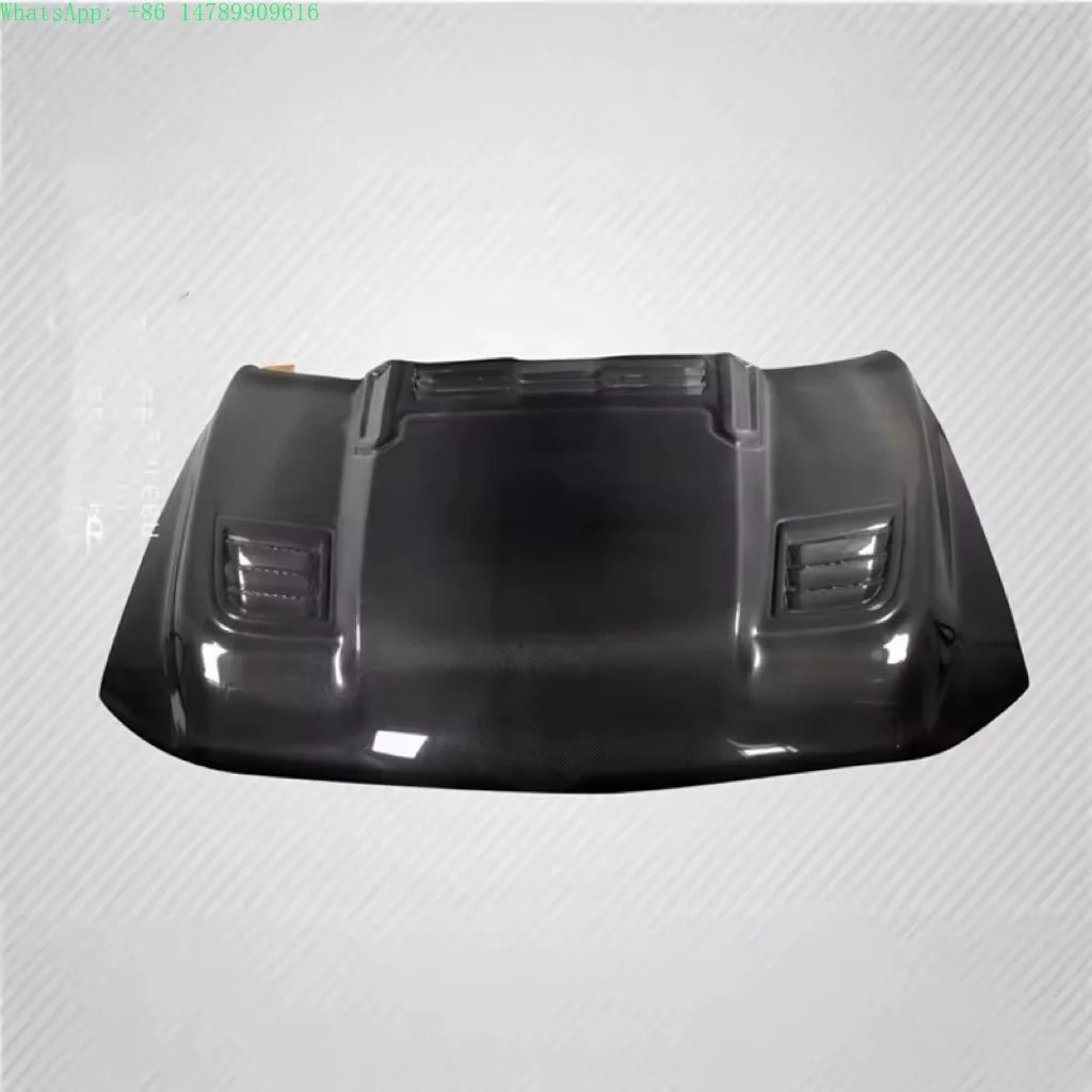 New High Quality for Carbon Fiber Hood Engine Cover-Black Color Easy Installation & Various Styles