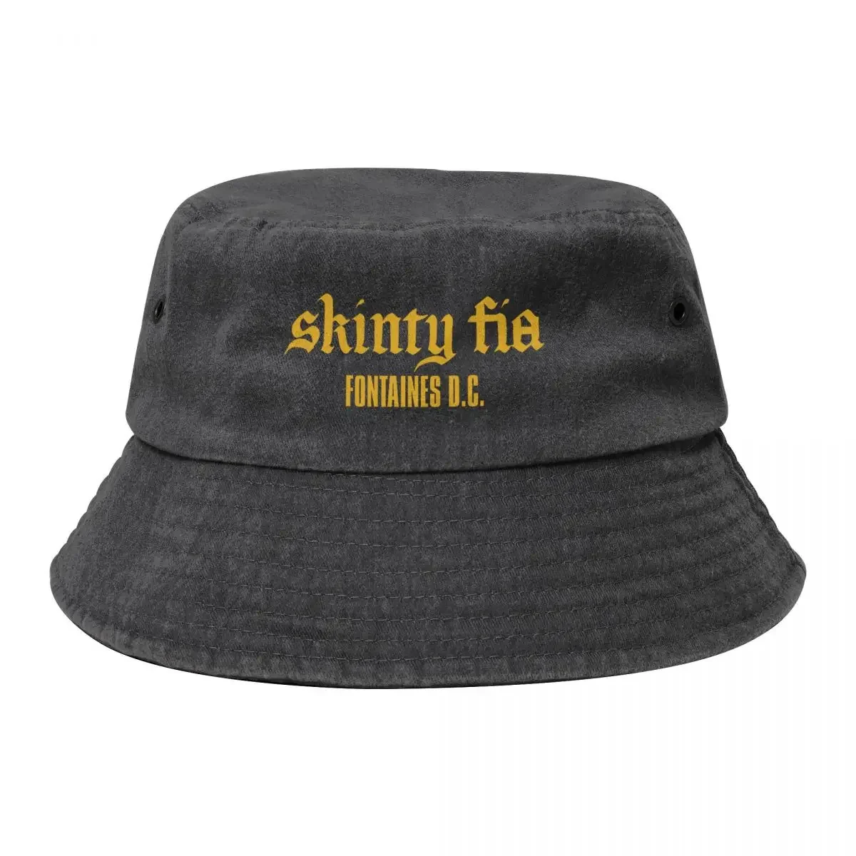 

Fontaines DC Merch Skinty Fia Bucket Hat Sunscreen Thermal Visor Hat Baseball Cap custom Hat Female Men's