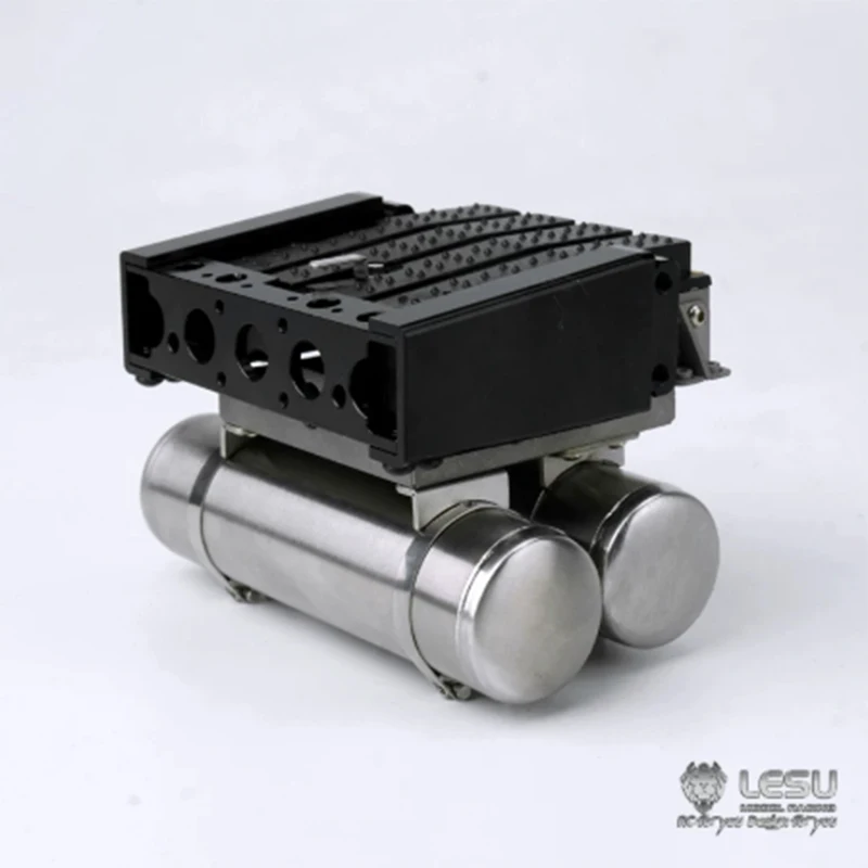 RC 1/14 LESU Batteriekasten Kraftstofftank Rücklicht-Set für Tamiya Hydraulikbagger Lader Muldenkipper für SCANIA Anhänger DIY-Teile – Detail 6
