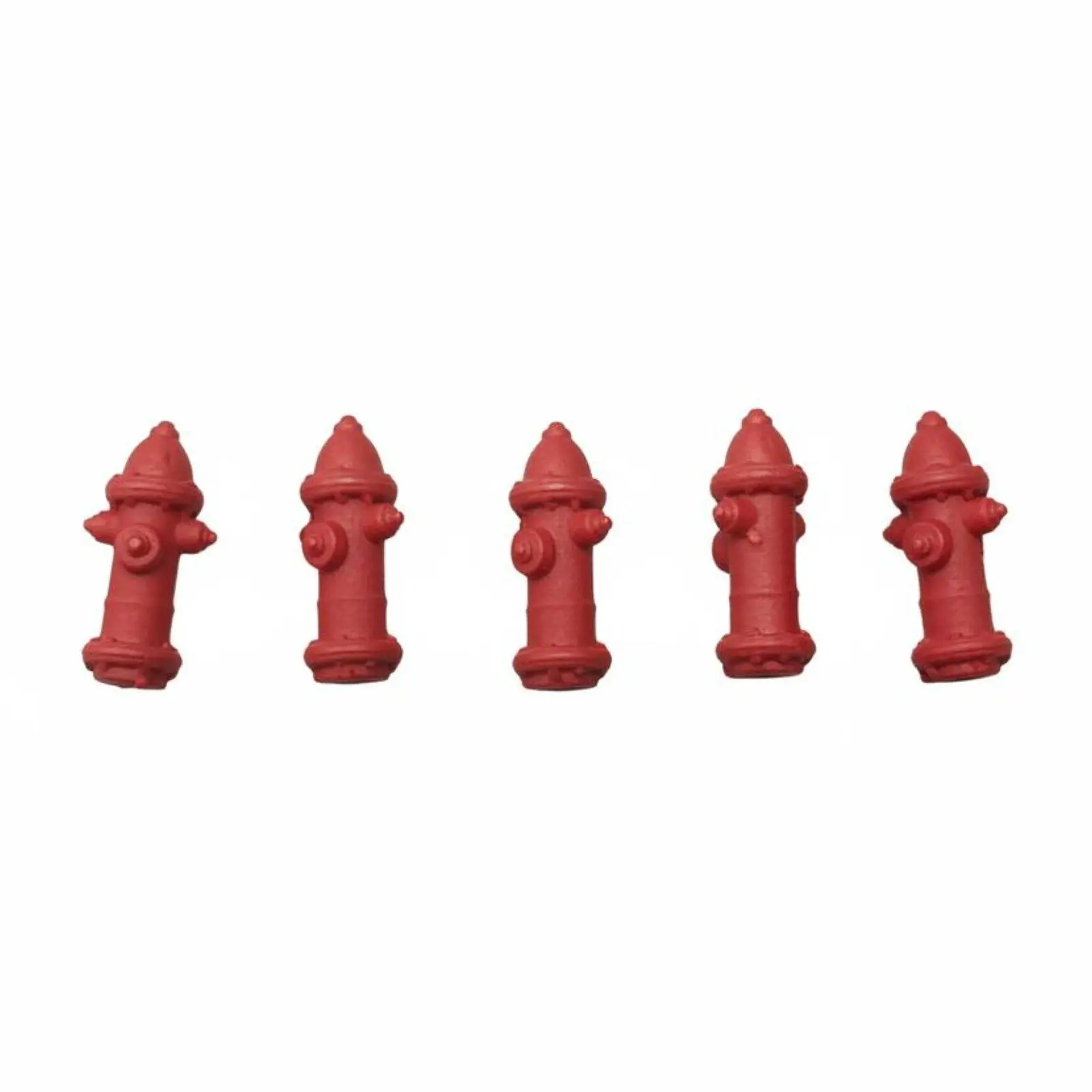 1 64 Scale Miniature Fire Hydrant Precision Model Street Scene Accessory for Architectural Layout Display