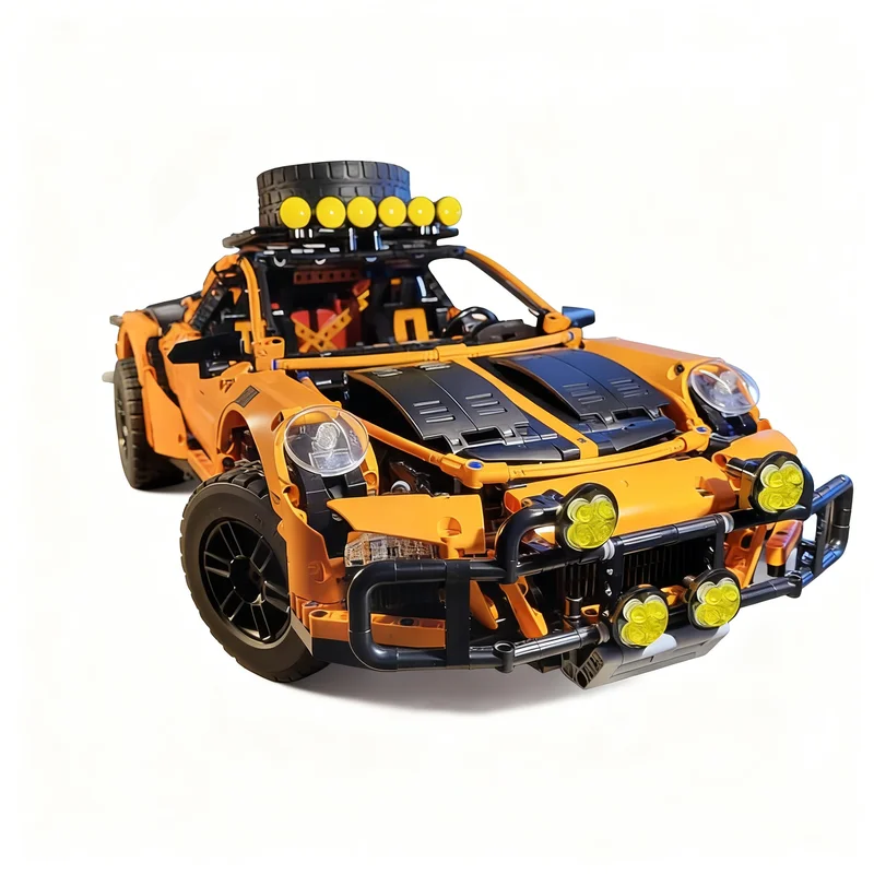 3211pcs MOC Technical Porschesd Dakar Project Model Building Blocks Toy Architecture Christmas Gift Brick Education Creative