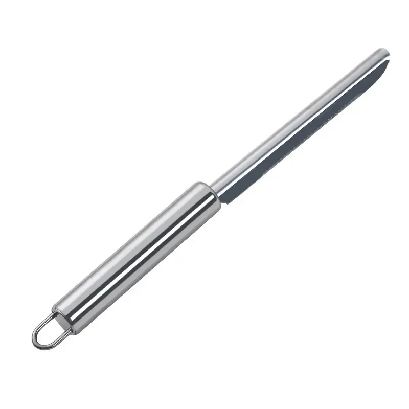 Stainless Steel Pineapple Knife Apple Pear Corer Non-slip Long Strip Fruit Peeler Kitchen Manual Shovel Slicers Pineapple Dig