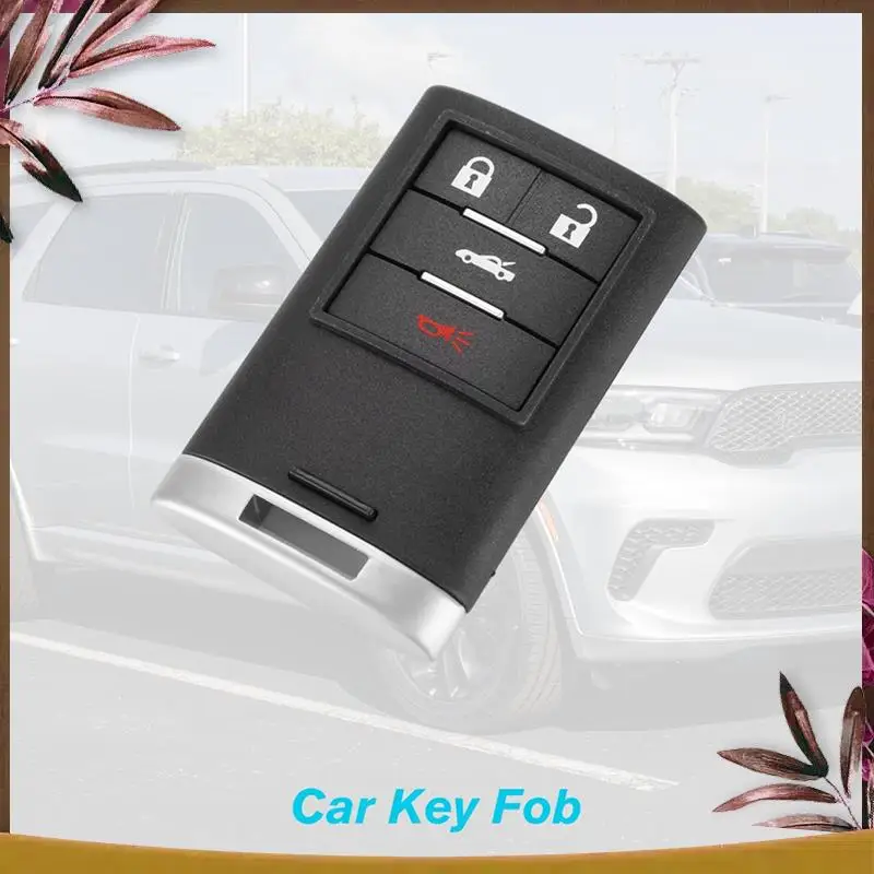 AB59-chave do carro fob keyless entrada remoto 315mhz m3n5wy7777a para corvette 2008-2013 4 botões