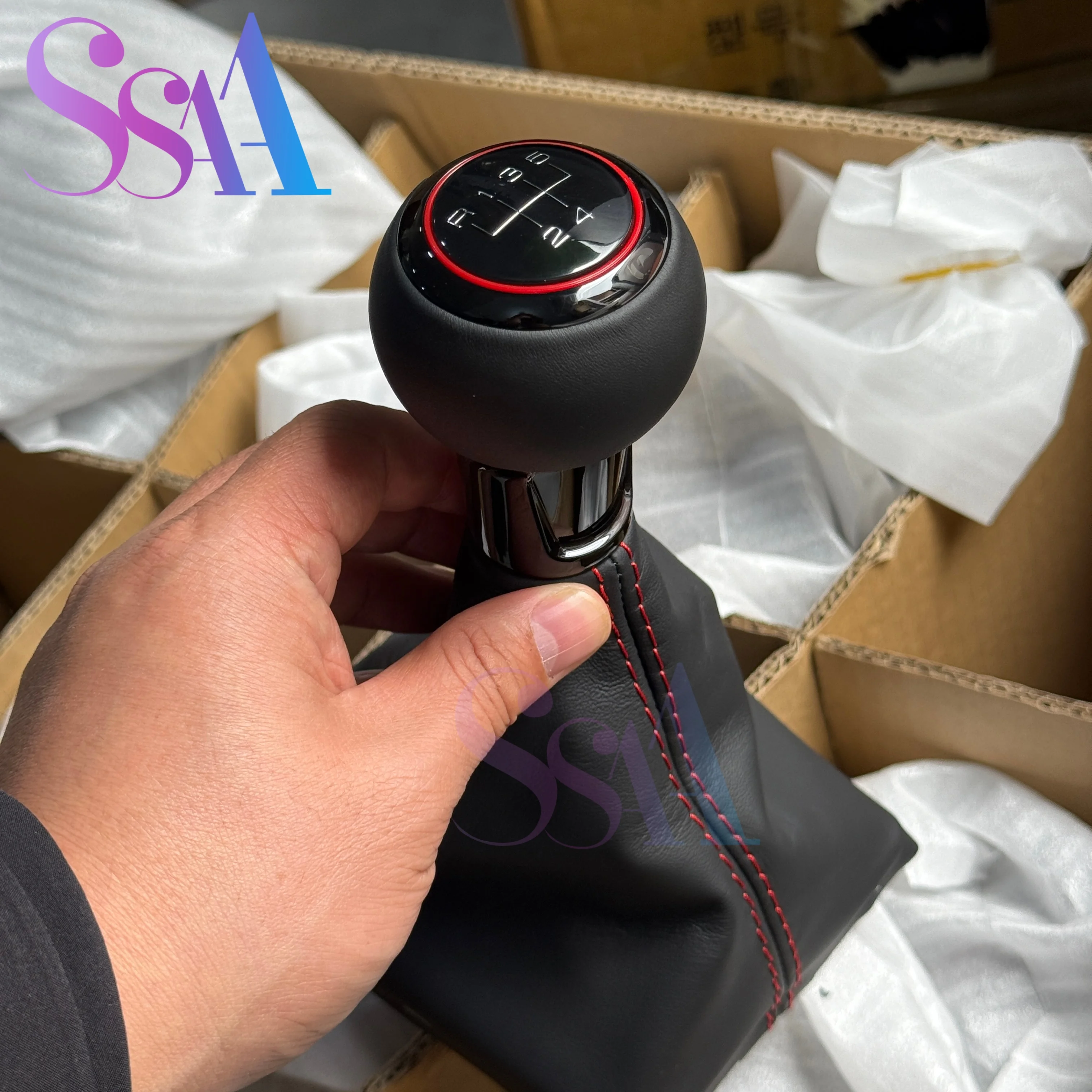 Universal Shift Lever with Dust Cover for Audi And Volkswagen Manual Transmission Models 5/6-Speed Multiple Selections