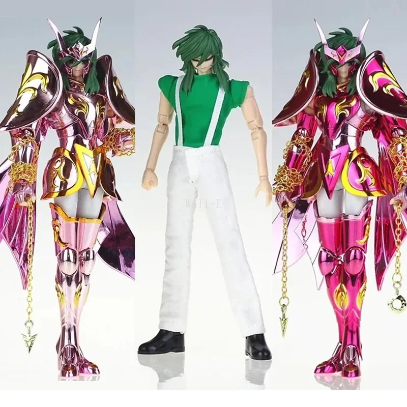 In Stock JM.MST Saint Seiya Myth Cloth EXM Dragon Shiryu Hyoga Cygnus Andromeda Shun God V4 Zodiac Knights Action Figure Model