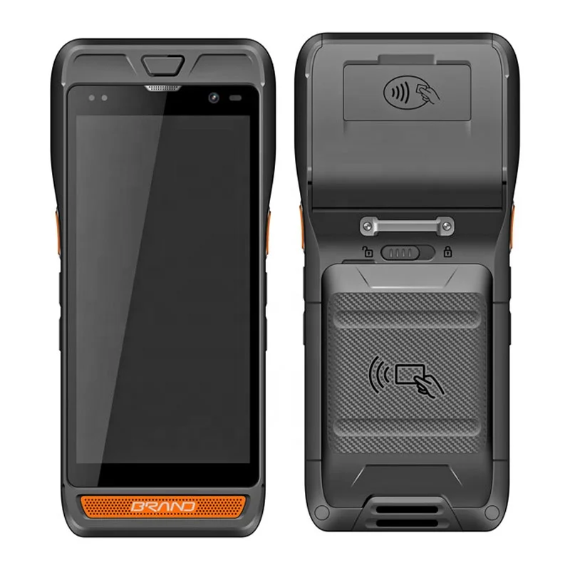 

Самый дешевый заводской 5,5-дюймовый восьмиядерный Android 9 4G NFC POS термопринтер Прочный КПК и портативный с дополнительным NFC и сканером штрих-кода