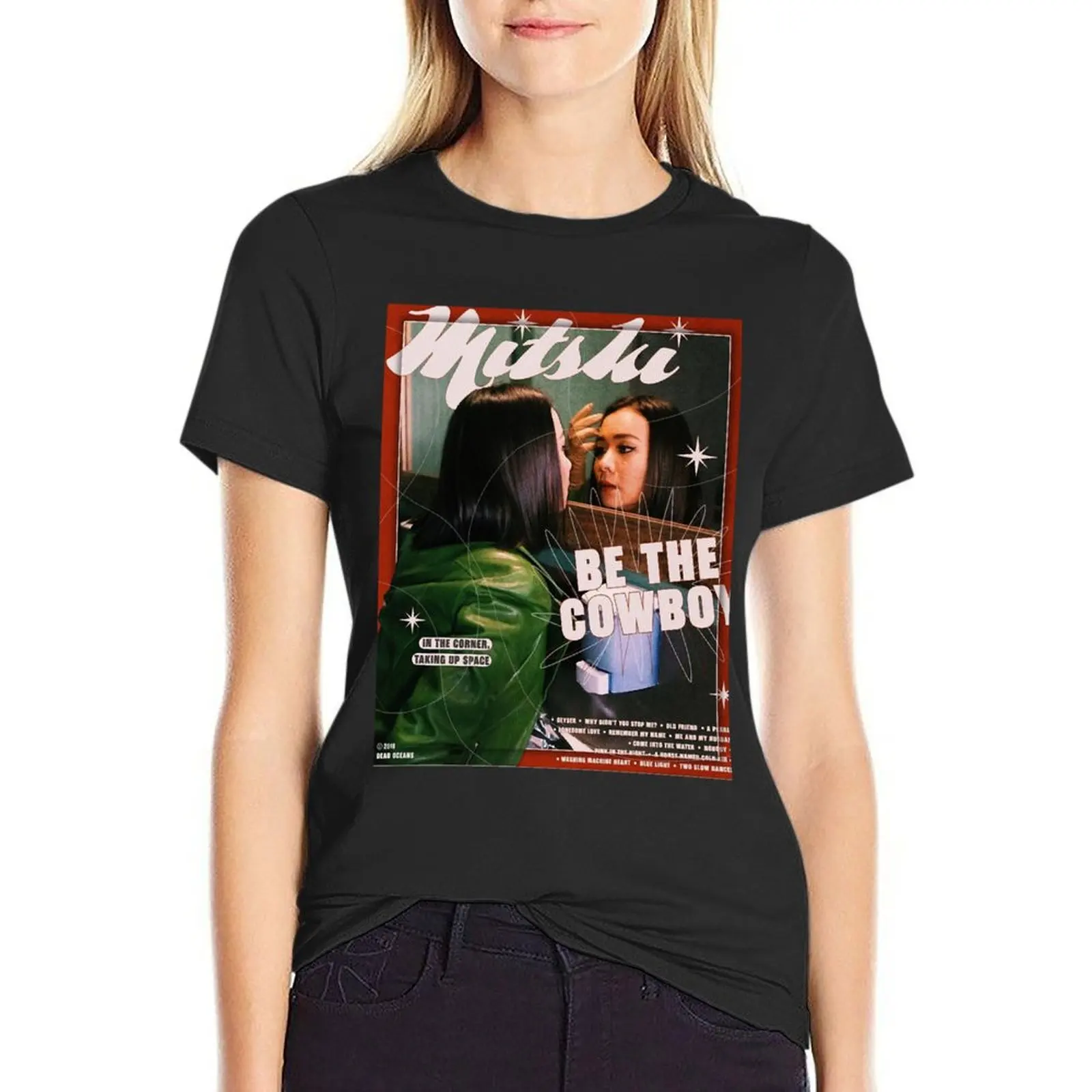 Mitski Be the Cowboy poster poster! T-Shirt new edition funny Women's summer blouses 2024