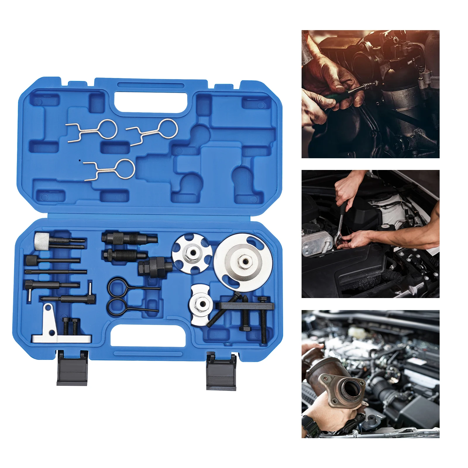 

Инструмент для синхронизации двигателя, инструмент для синхронизации дизельного двигателя, обновление сервировочных цепей ГРМ для Volkswagen Audi 2.7D, 3.0D TDi V6