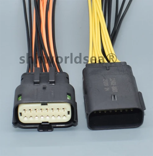 Imagen 2 del producto Shhworldsea-enchufe de faro de 16 pines, conector de luz de lámpara automática para Ford Focus Mondeo EDGE Fiesta 33472-1740 33472-1601