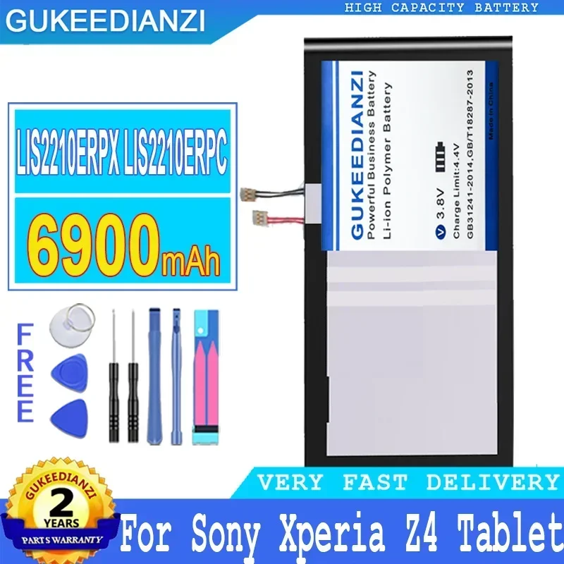 Compact 6900mAh Laptop Battery for Sony Xperia Z4 Tablet SGP712 SGP771