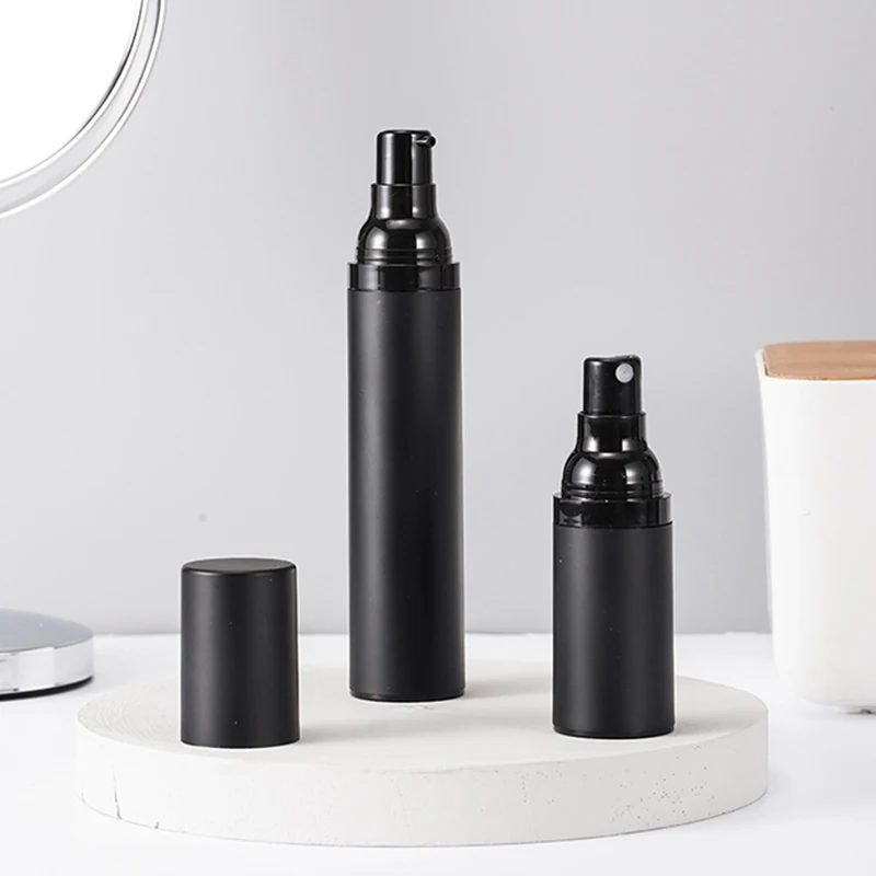 Vakuumpumpenflasche Nachfüllbarer Airless-Lotionpumpenspender Shampoo-Flüssigkeitsbehälter Reise-Lotion-Spender Schönheits-Hautpflege – Detail 5