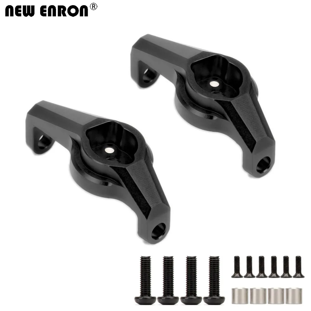 NEW ENRON Aluminum Alloy #8232 Front Axle Portal Drive Caster Block Set for RC Crawler Car Traxxas 1/10 TRX-4 TRX4 TRX-6 TRX6